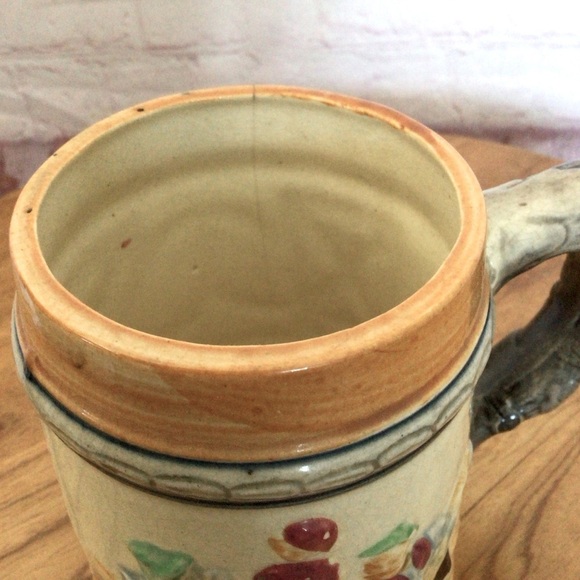 Vintage 1930’s Ceramic Beer Stein Mug - Japan - Picture 6 of 9